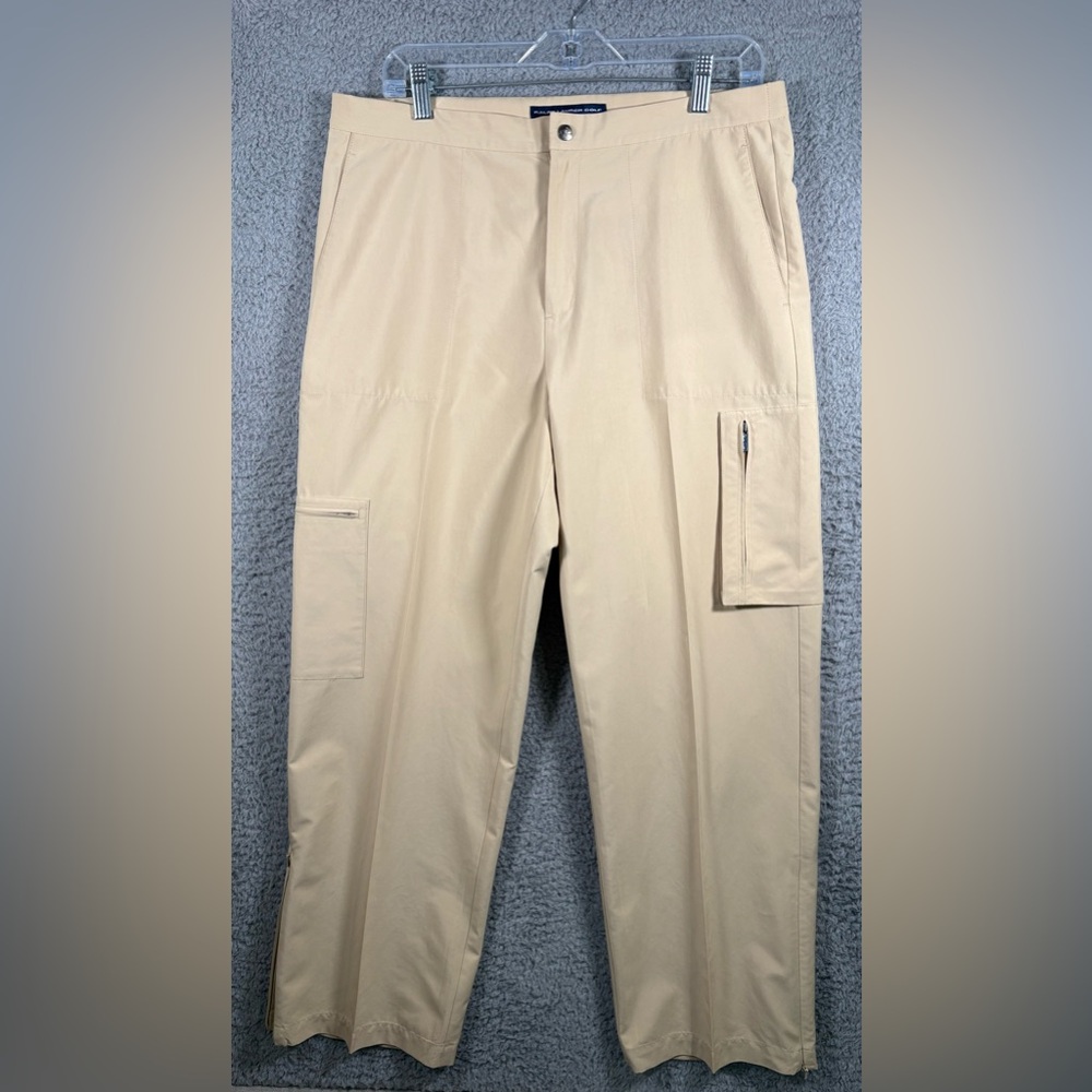 RALPH LAUREN GOLF Tan Khaki CARGO Utility PANTS Women’s Size 10